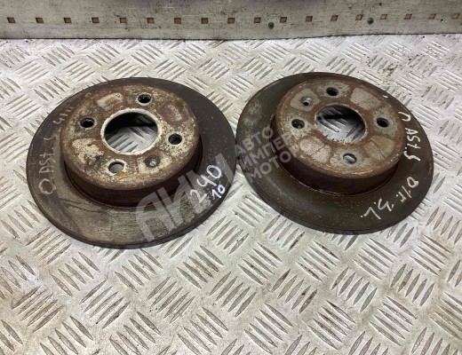 Диск тормозной задний Opel Astra G 1998-2004  Opel Astra Astra G 1998-2004