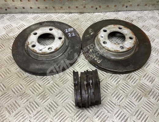 Диск тормозной передний Volkswagen Passat B5 (3B) 1996-2000  Volkswagen Passat Passat B5 (3B) 1996-2000