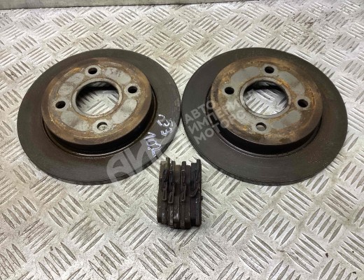 Диск тормозной задний Ford Focus I 2001-2005 рестайлинг  Ford Focus Focus I 2001-2005 рестайлинг