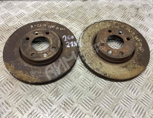 Диск тормозной передний Renault Clio III 2005-2013  Renault Clio Clio III 2005-2013