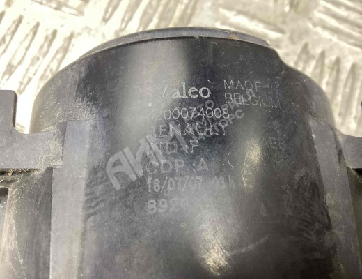 Фара противотуманная правая Renault Megane II 2002-2006  Renault Megane Megane II 2002-2006