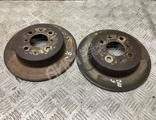 Диск тормозной задний  Honda Civic VII 2000-2003