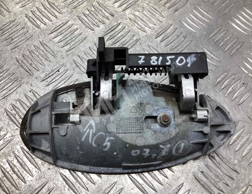 Ручка наружная задняя левая Citroen C5 I 2004-2008 рестайлинг  Citroen C5 C5 I 2004-2008 рестайлинг