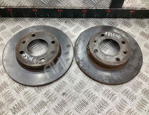 Диск тормозной задний Citroen X. Picasso (N68) 1999-2010  Citroen Xsara Picasso X. Picasso (N68) 1999-2010