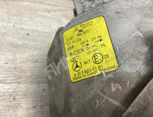 Фара левая Mercedes C (W203) 2000-2004  Mercedes C C (W203) 2000-2004