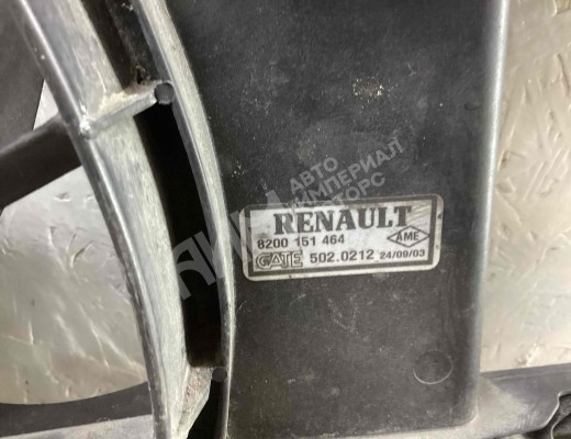Вентилятор радиатора Renault Megane II 2002-2006  Renault Megane Megane II 2002-2006