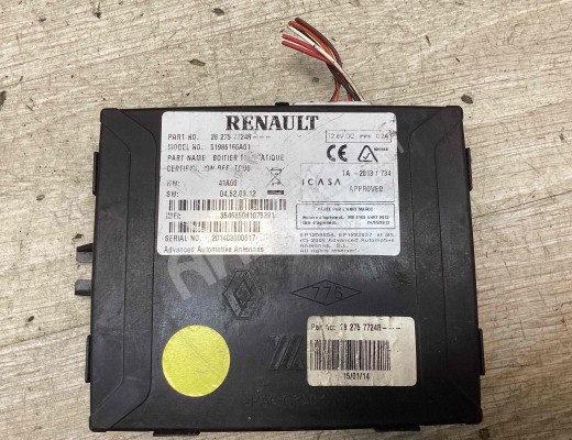 Блок управления двигателем Renault Kangoo II 2007-2021  Renault Kangoo Kangoo II 2007-2021