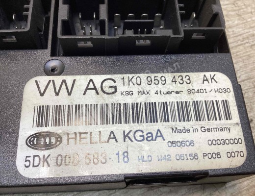Блок комфорта Volkswagen Caddy III (2K) 2004-2010  Volkswagen Caddy Caddy III (2K) 2004-2010