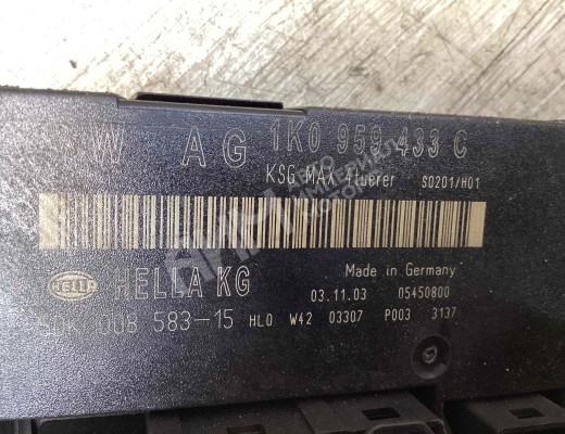 Блок комфорта Volkswagen Golf V (1K) 2004-2009  Volkswagen Golf Golf V (1K) 2004-2009