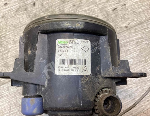 Фара противотуманная правая Renault Megane II 2006-2009 рестайлинг  Renault Megane Megane II 2006-2009 рестайлинг