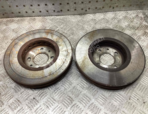 Диск тормозной передний Renault Megane II 2006-2009 рестайлинг  Renault Megane Megane II 2006-2009 рестайлинг