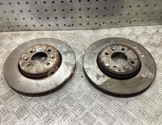 Диск тормозной передний Renault Megane II 2006-2009 рестайлинг  Renault Megane Megane II 2006-2009 рестайлинг