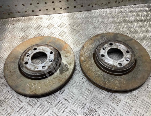 Диск тормозной передний Renault Megane II 2006-2009 рестайлинг  Renault Megane Megane II 2006-2009 рестайлинг