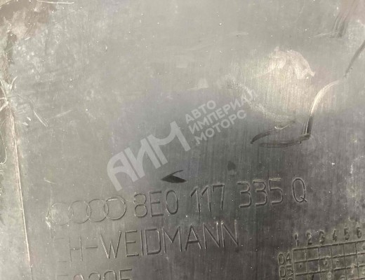 Воздуховод интеркулера Audi A4 B7 (8EC, 8ED) 2004-2008  Audi A4 A4 B7 (8EC, 8ED) 2004-2008