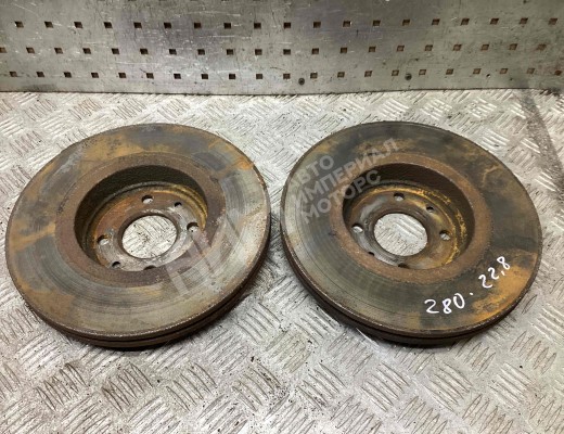 Диск тормозной передний Renault Megane II 2002-2006  Renault Megane Megane II 2002-2006
