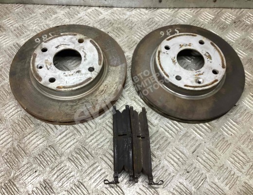 Диск тормозной передний Chevrolet Lacetti (J200) 2004-2013  Chevrolet Lacetti Lacetti (J200) 2004-2013