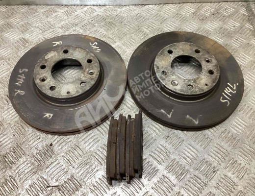 Диск тормозной передний Mazda 6 I (GG) 2005-2007 рестайлинг  Mazda 6 6 I (GG) 2005-2007 рестайлинг