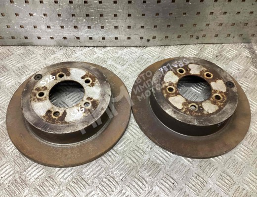 Диск тормозной задний Mitsubishi Outlander XL II (CW) 2007-2012  Mitsubishi Outlander Outlander XL II (CW) 2007-2012