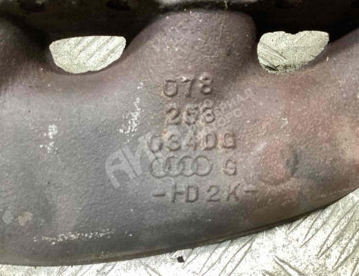Коллектор выпускной Audi A6 C5 (4B) 2001-2004 рестайлинг  Audi A6 A6 C5 (4B) 2001-2004 рестайлинг