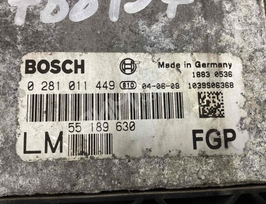 Блок управления двигателем Opel Vectra C 2002-2005  Opel Vectra Vectra C 2002-2005