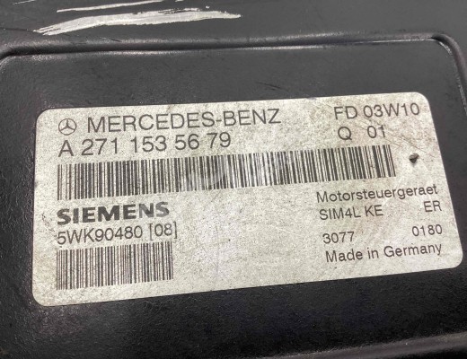 Блок управления двигателем Mercedes C (W203) 2000-2004  Mercedes C C (W203) 2000-2004