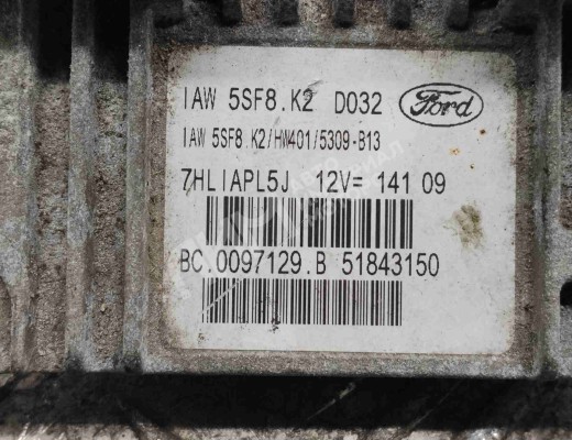 Блок управления двигателем Ford Ka II 2008-2016  Ford Ka Ka II 2008-2016