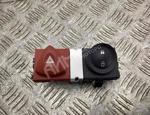 Кнопка аварийной сигнализации Renault Megane II 2006-2009 рестайлинг  Renault Megane Megane II 2006-2009 рестайлинг