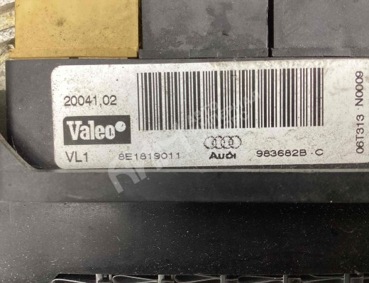 Электрический радиатор отопителя (тэн) Audi A4 B7 (8EC, 8ED) 2004-2008  Audi A4 A4 B7 (8EC, 8ED) 2004-2008