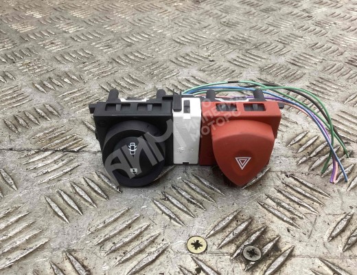 Кнопка аварийной сигнализации Renault Megane II 2006-2009 рестайлинг  Renault Megane Megane II 2006-2009 рестайлинг