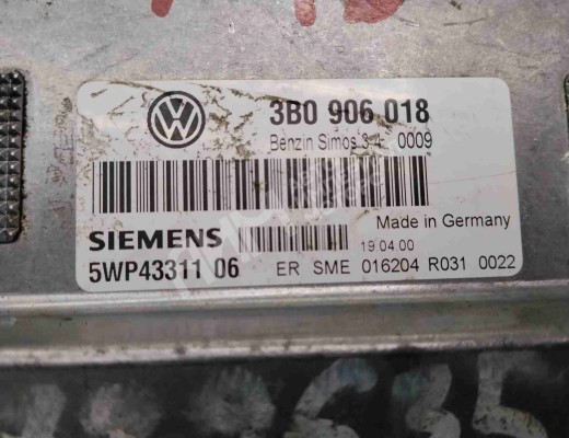 Блок управления двигателем Volkswagen Passat B5 (3B) 1996-2000  Volkswagen Passat Passat B5 (3B) 1996-2000