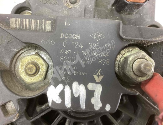 Генератор Renault Modus 2004-2012  Renault Modus Modus 2004-2012
