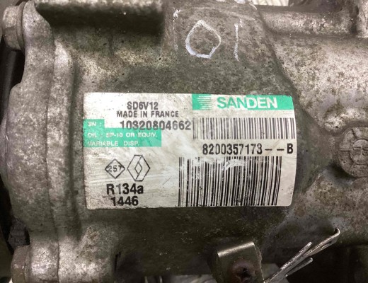 Компрессор кондиционера Renault Modus 2004-2012  Renault Modus Modus 2004-2012