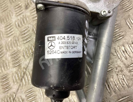 Механизм стеклоочистителя (трапеция дворников) Mercedes C (W203) 2004-2007 рестайлинг  Mercedes C C (W203) 2004-2007 рестайлинг