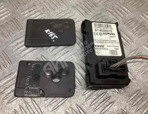 Блок считывания ключ-карты Renault Megane II 2002-2006  Renault Megane Megane II 2002-2006