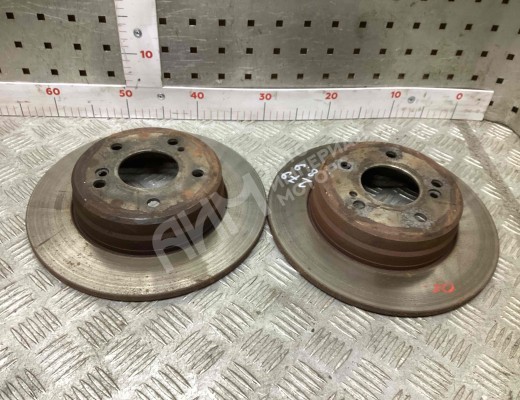 Диск тормозной задний Mercedes C (W203) 2000-2004  Mercedes C C (W203) 2000-2004