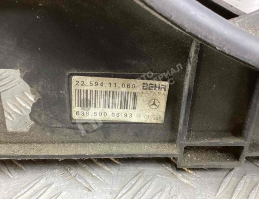 Вентилятор радиатора Mercedes Vito I (W638) 1996-2003  Mercedes Vito Vito I (W638) 1996-2003