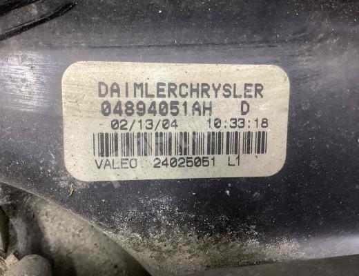 Механизм стеклоочистителя (трапеция дворников) Chrysler Voyager IV (RG) 2001-2008  Chrysler Voyager Voyager IV (RG) 2001-2008