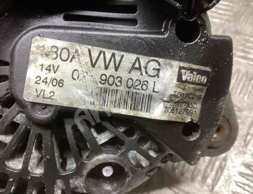 Генератор Volkswagen Passat B6 (3C) 2005-2010  Volkswagen Passat Passat B6 (3C) 2005-2010