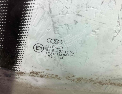 Стекло двери задней левой Audi A6 C4 (4A) 1994-1997  Audi A6 A6 C4 (4A) 1994-1997
