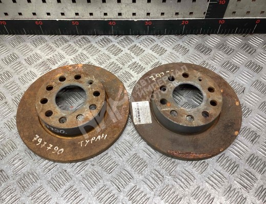 Диск тормозной задний Volkswagen Touran I (1T) 2003-2006  Volkswagen Touran Touran I (1T) 2003-2006