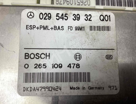 Блок управления ESP Mercedes S (W220) 1998-2002  Mercedes S S (W220) 1998-2002