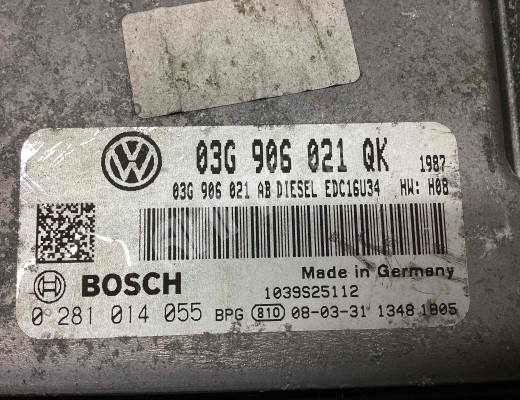 Блок управления двигателем Volkswagen Golf+ V (5M) 2005-2014  Volkswagen Golf Plus Golf+ V (5M) 2005-2014