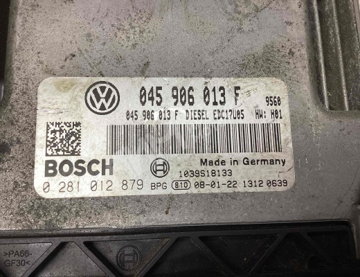 Блок управления двигателем Volkswagen Polo IV (9N) 2005-2009 рестайлинг  Volkswagen Polo Polo IV (9N) 2005-2009 рестайлинг