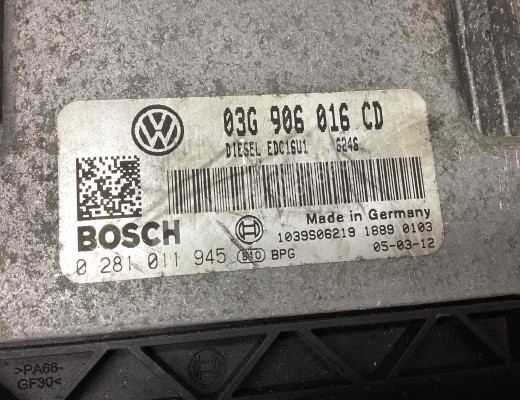 Блок управления двигателем Volkswagen Touran I (1T) 2003-2006  Volkswagen Touran Touran I (1T) 2003-2006