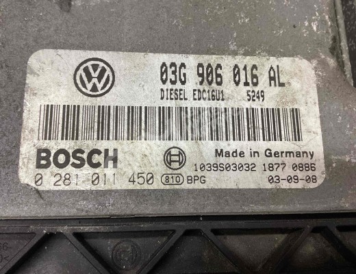Блок управления двигателем Volkswagen Touran I (1T) 2003-2006  Volkswagen Touran Touran I (1T) 2003-2006