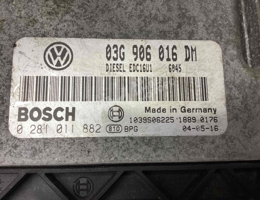 Блок управления двигателем Volkswagen Caddy III (2K) 2004-2010  Volkswagen Caddy Caddy III (2K) 2004-2010