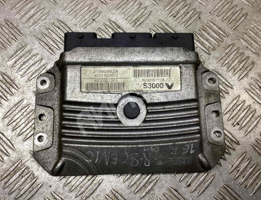 Блок управления двигателем Renault Scenic II (JM) 2003-2006  Renault Scenic Scenic II (JM) 2003-2006