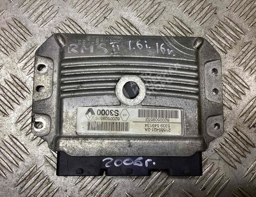 Блок управления двигателем Renault Megane II 2002-2006  Renault Megane Megane II 2002-2006