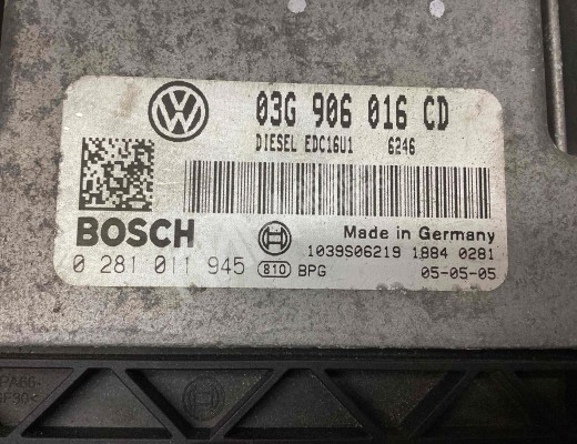 Блок управления двигателем Volkswagen Touran I (1T) 2003-2006  Volkswagen Touran Touran I (1T) 2003-2006