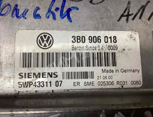 Блок управления двигателем Volkswagen Passat B5 (3B) 1996-2000  Volkswagen Passat Passat B5 (3B) 1996-2000